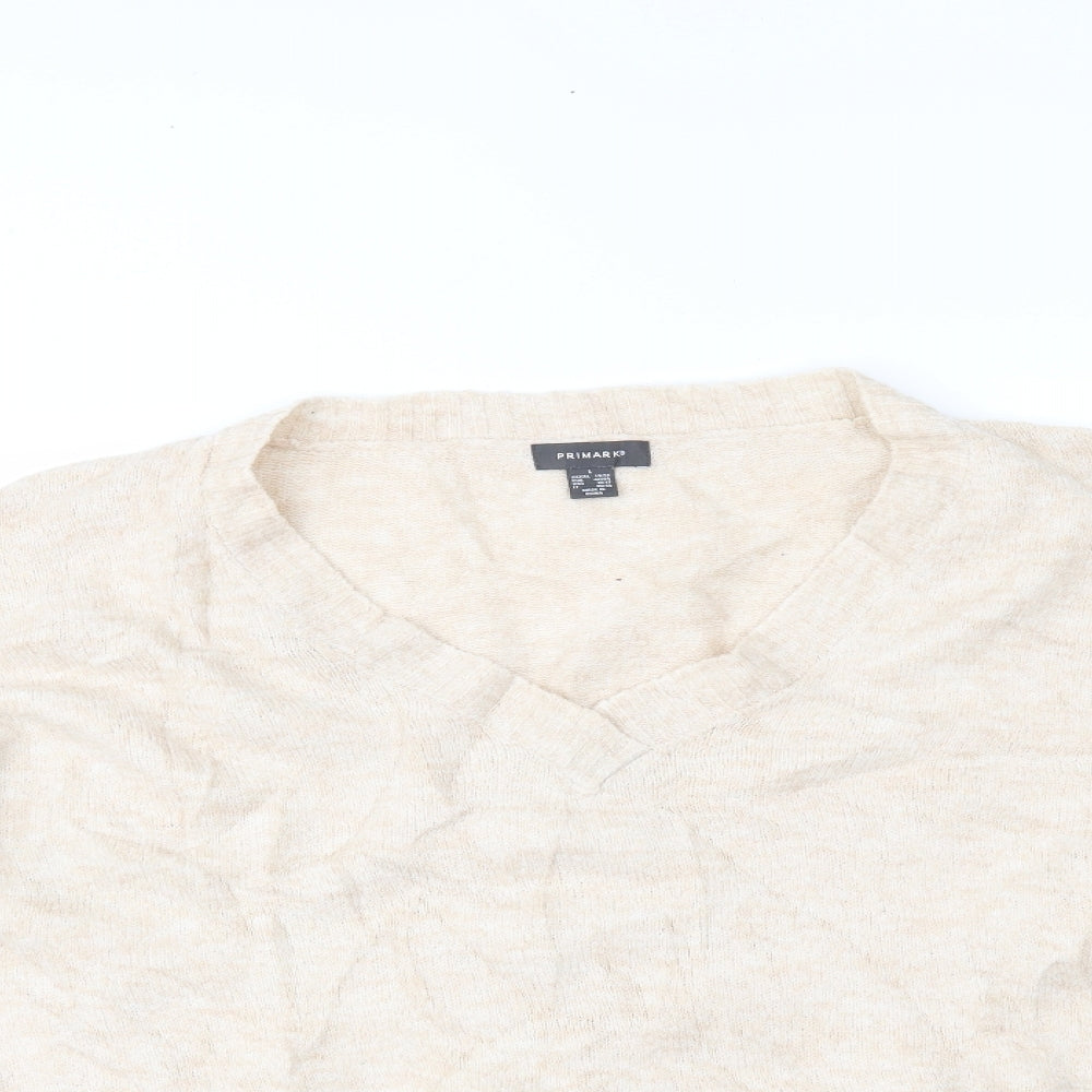 Primark Womens Beige   Pullover Jumper Size L