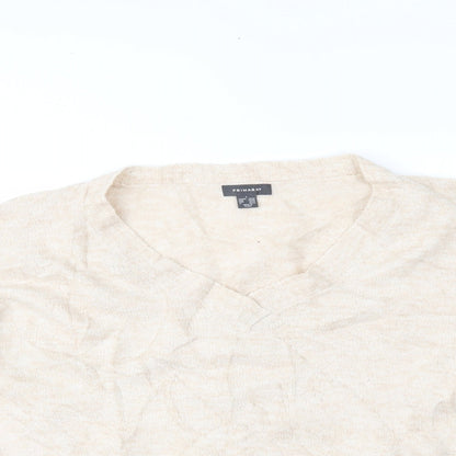 Primark Womens Beige   Pullover Jumper Size L
