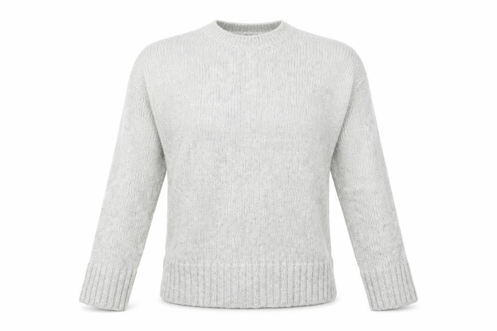 Womens UK Size S New Look Grey Pullover Jumper