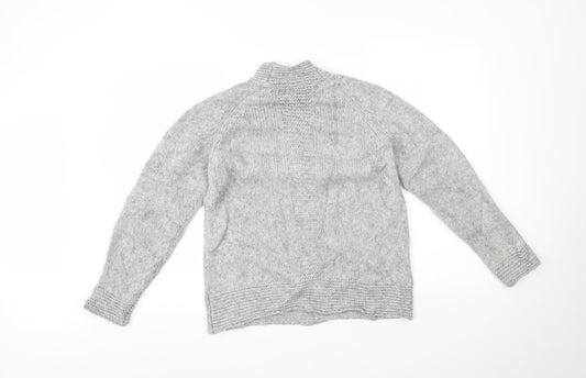 Womens UK Size 12 Marks and Spencer Grey Pullover Jumper