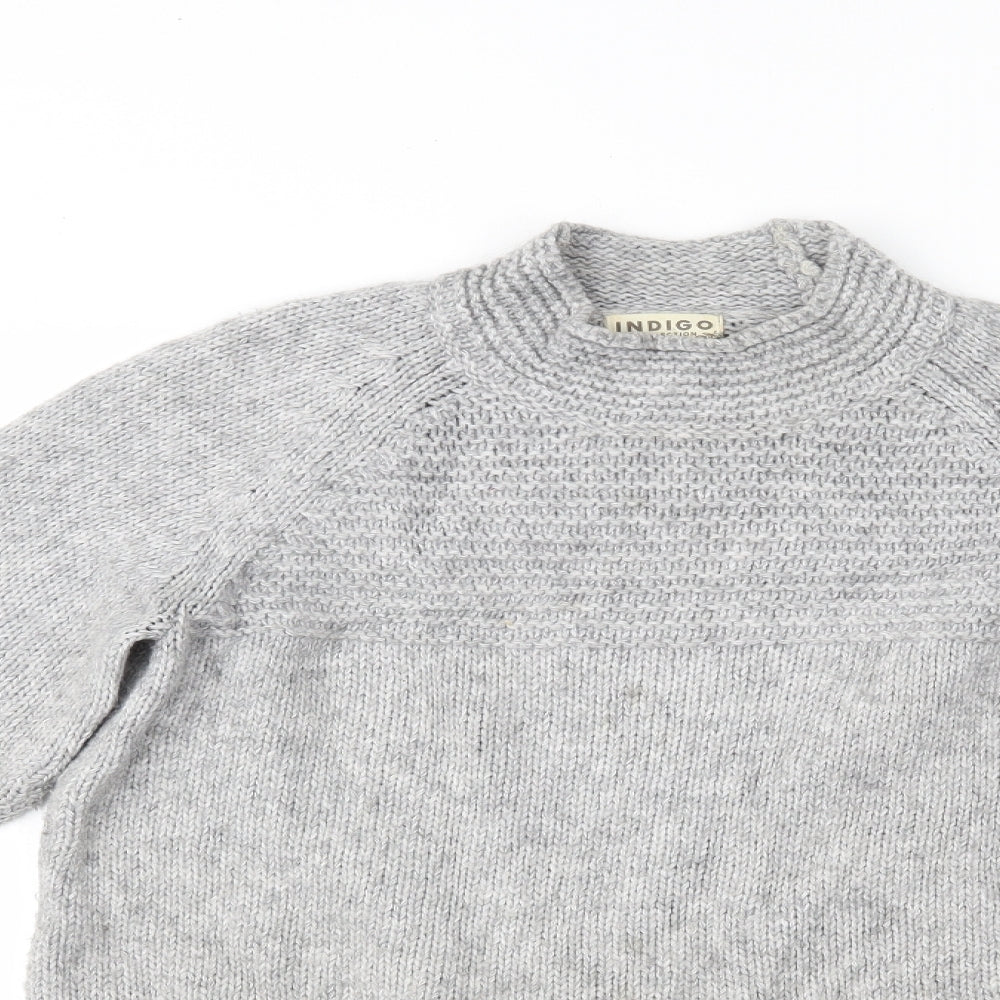 Womens UK Size 12 Marks and Spencer Grey Pullover Jumper