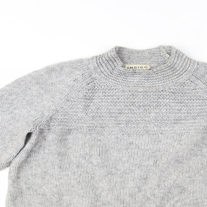 Womens UK Size 12 Marks and Spencer Grey Pullover Jumper