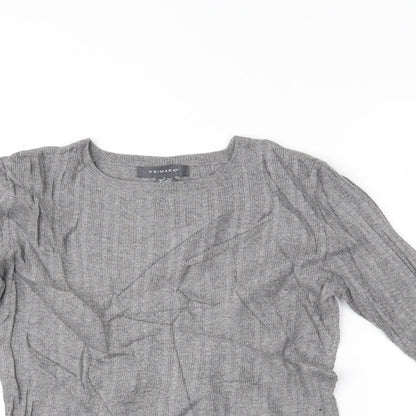 Primark Womens Grey   Basic Blouse Size L