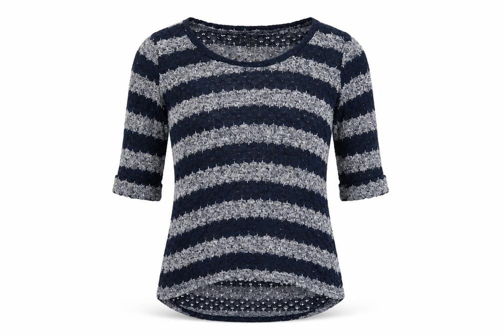 Womens UK Size 10 New Look Blue Basic Blouse