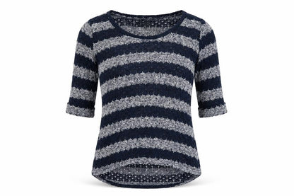 Womens UK Size 10 New Look Blue Basic Blouse