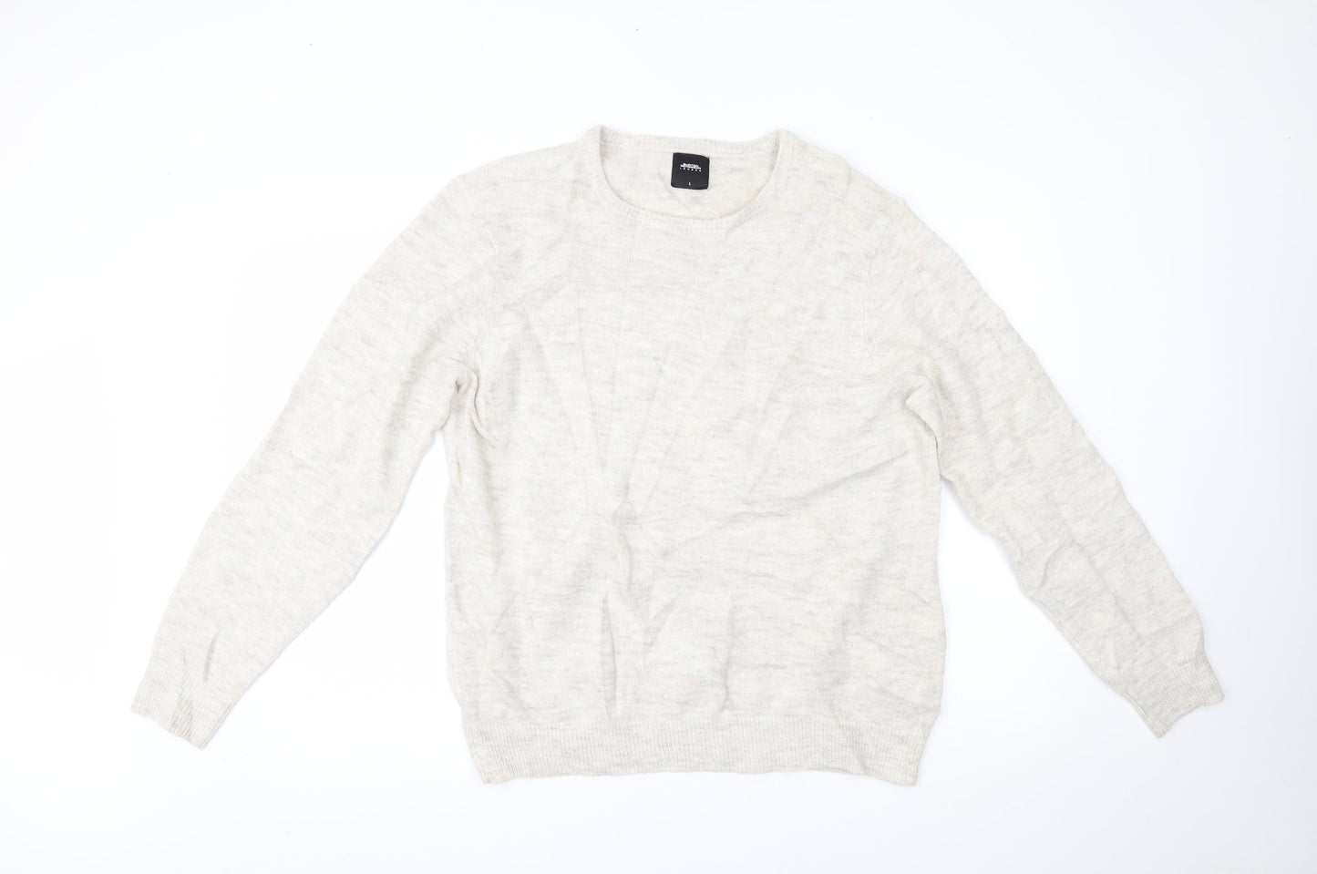 Burton Mens Ivory   Pullover Jumper Size L