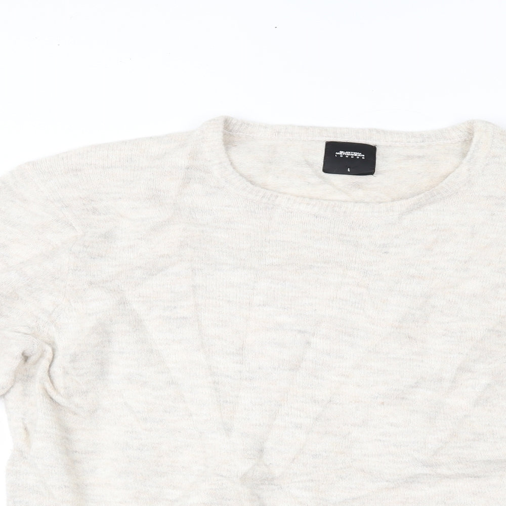 Burton Mens Ivory   Pullover Jumper Size L