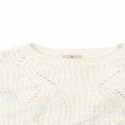 Womens UK Size 12 TU Multicoloured Basic T-Shirt