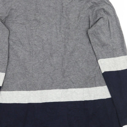 Womens UK Size S OVS Grey Cardigan Jumper