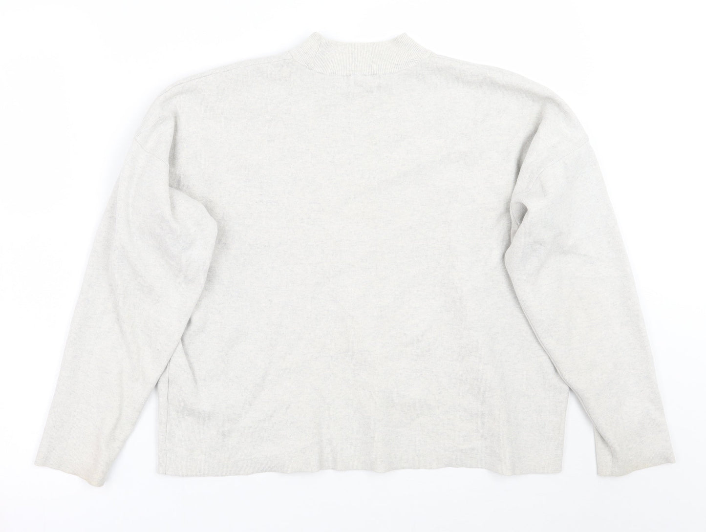 Womens UK Size M H&M Grey Pullover Jumper