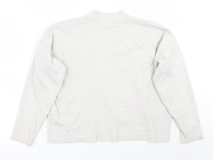 Womens UK Size M H&M Grey Pullover Jumper