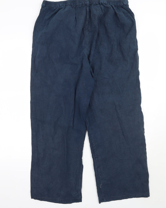 Bonmarché Womens Blue   Trousers  Size M L26 in