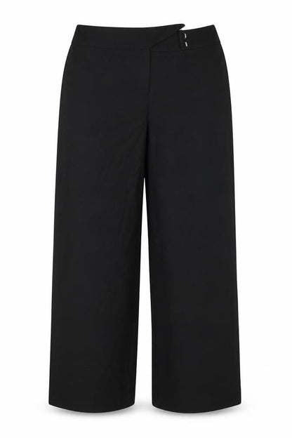 Womens UK Size 16 Essentials Regular Fit  Black Trousers