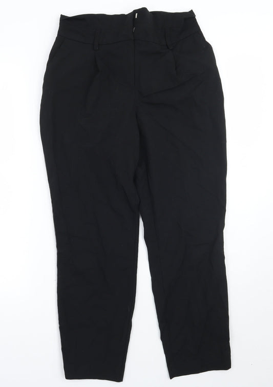 Womens UK Size 10 Dorothy Perkins Regular Fit  Black Trousers