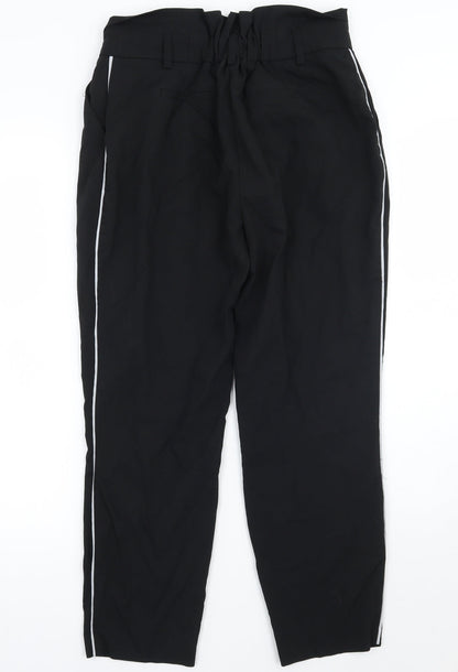 Womens UK Size 10 Dorothy Perkins Regular Fit  Black Trousers