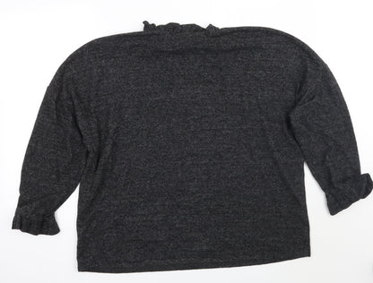 Womens UK Size 20 Papaya Grey Pullover Jumper