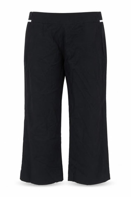 Womens UK Size 18 essence Regular Fit  Black Trousers