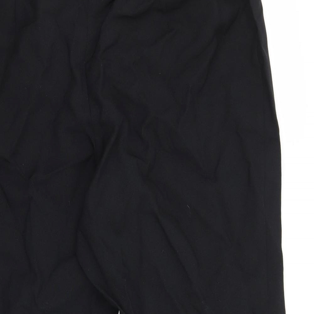 Womens UK Size 18 essence Regular Fit  Black Trousers