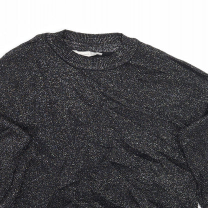 John Lewis Girls Black   Pullover Jumper Size 8 Years