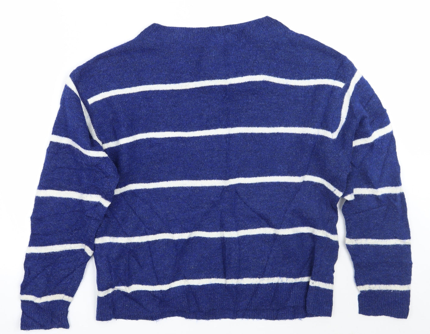 Womens UK Size S H&M Blue Pullover Jumper