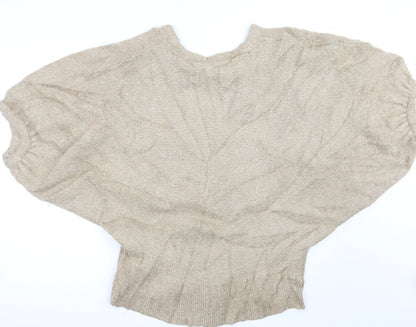 Primark Womens Beige   Pullover Jumper Size 16