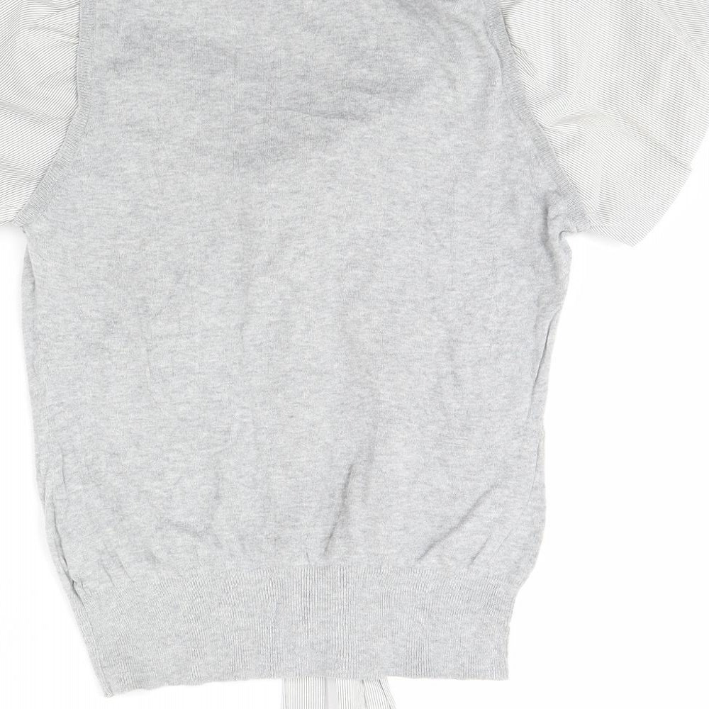 Womens UK Size 14 Atmosphere Grey Pullover Jumper