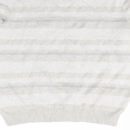 Womens UK Size L m&s Beige Pullover Jumper