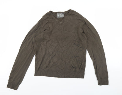 River Island Mens Green   Pullover Jumper Size L