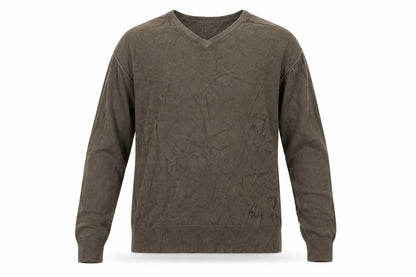 Mens UK Size L River Island Green Pullover Jumper