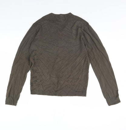 River Island Mens Green   Pullover Jumper Size L