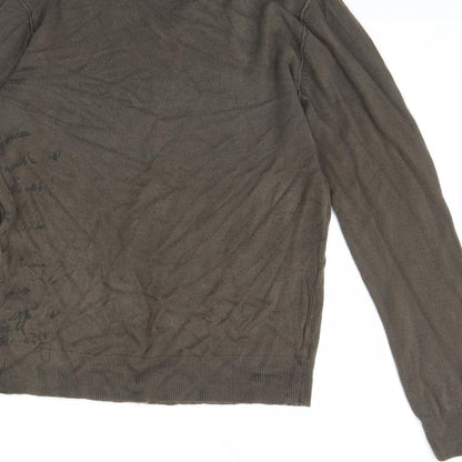 River Island Mens Green   Pullover Jumper Size L