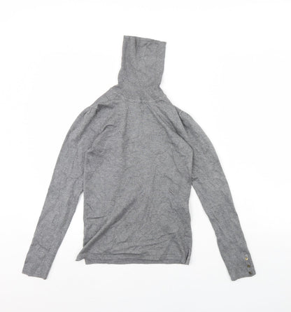 Basic Womens Grey   Pullover Jumper Size M