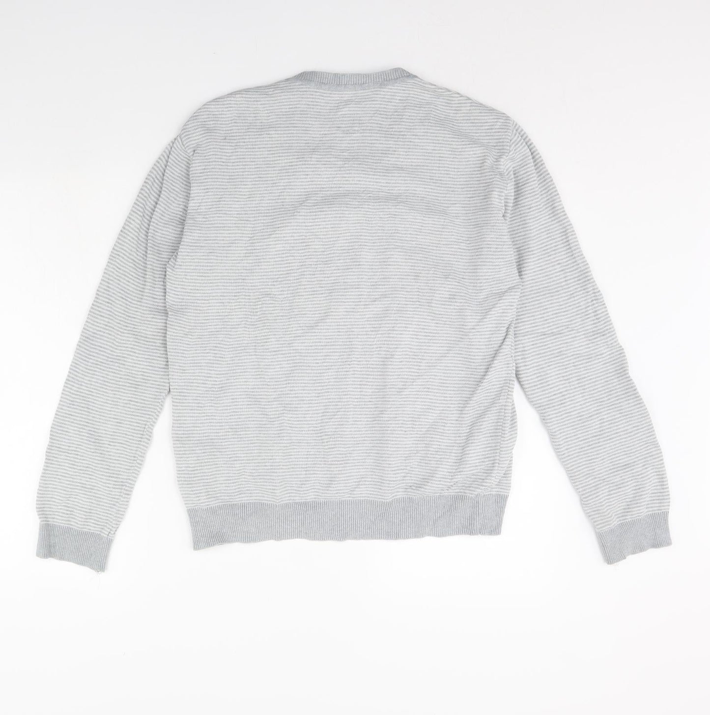 Womens UK Size M River Island Grey Pullover Jumper
