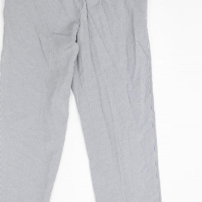 Womens UK Size 12 M&S Regular Fit  Blue Trousers