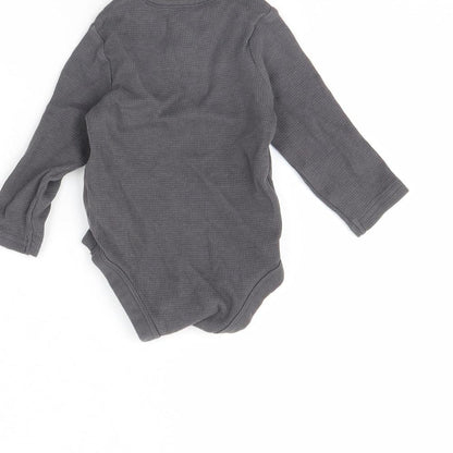 TU Baby Grey   Babygrow One-Piece Size 3-6 Months