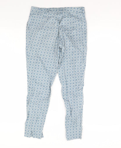 Womens UK Size 6 H&M Regular Fit  Blue Trousers