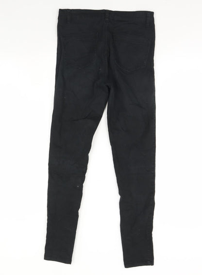 Womens UK Size 10 Diverse Regular Fit Skinny Black Jeans