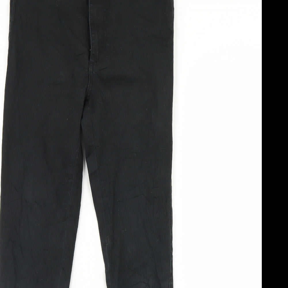 Womens UK Size 10 Diverse Regular Fit Skinny Black Jeans
