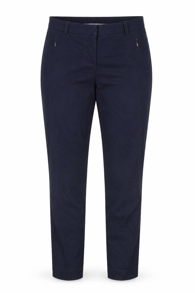 Womens UK Size 8 RESERVED Regular Fit Dress Pants Blue Trousers