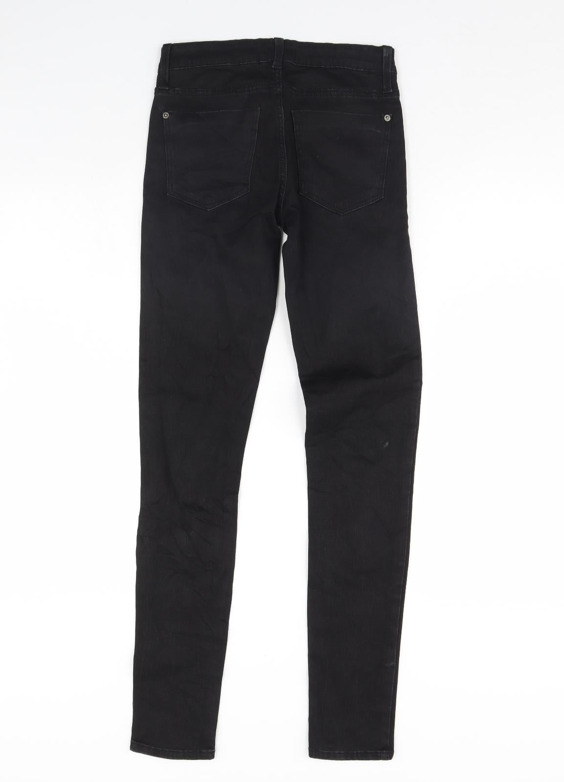 firi Womens Black  Denim Skinny Jeans Size 26 in L30 in