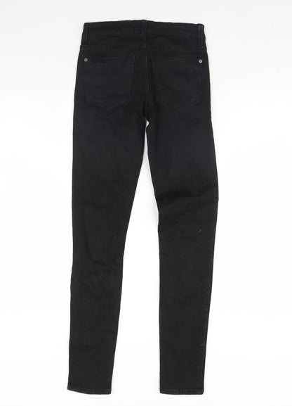 firi Womens Black  Denim Skinny Jeans Size 26 in L30 in