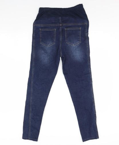 zente Womens Blue  Denim Skinny Jeans Size S L27 in