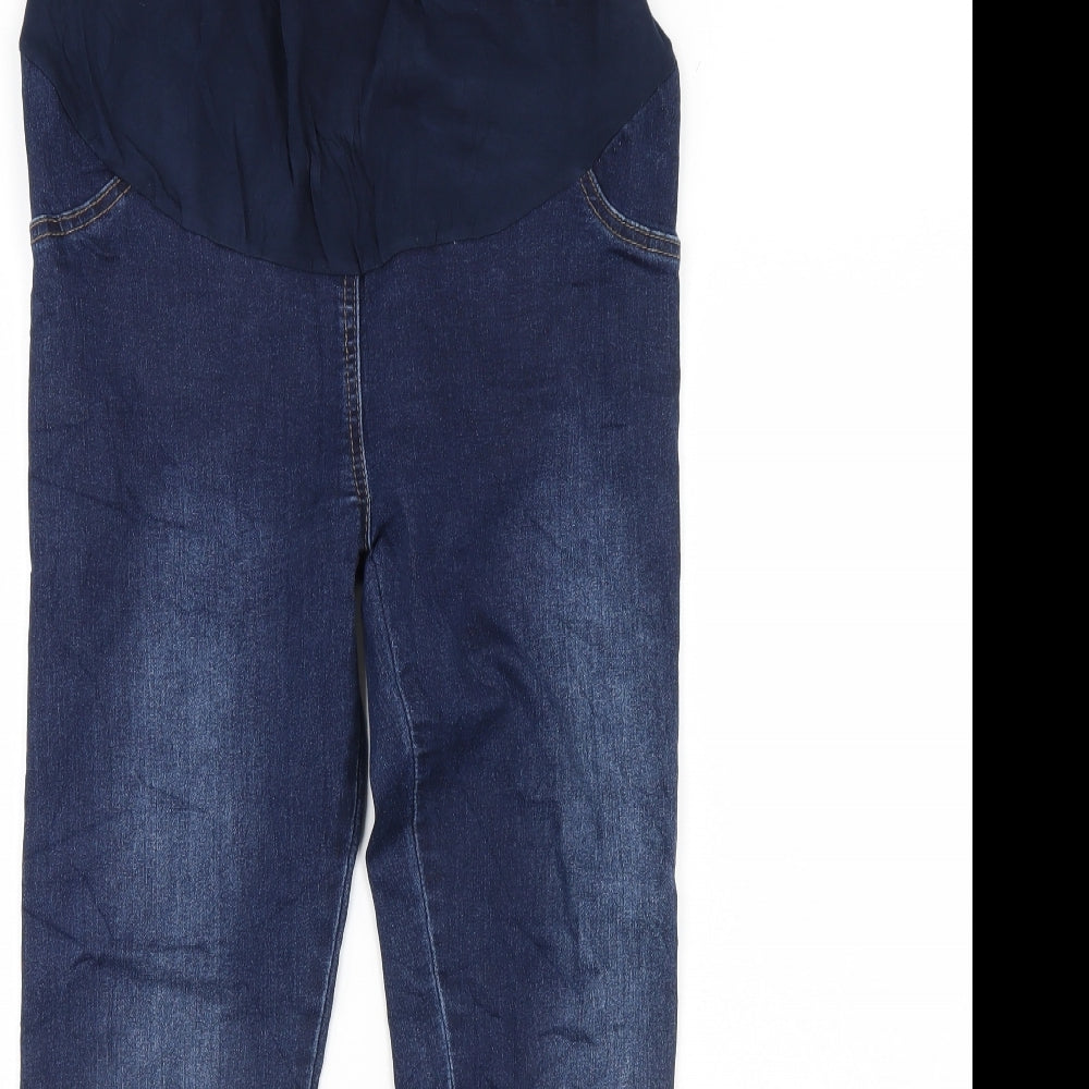 zente Womens Blue  Denim Skinny Jeans Size S L27 in