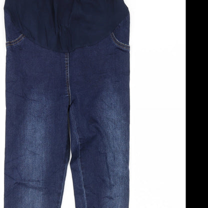 zente Womens Blue  Denim Skinny Jeans Size S L27 in