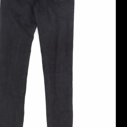 Redseventy Womens Black  Denim Skinny Jeans Size M L28 in