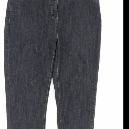 jenson Womens Blue  Denim Straight Jeans Size 36 in L33 in