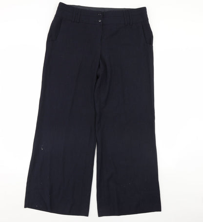 infes Womens Blue   Dress Pants Trousers Size 16 L29 in