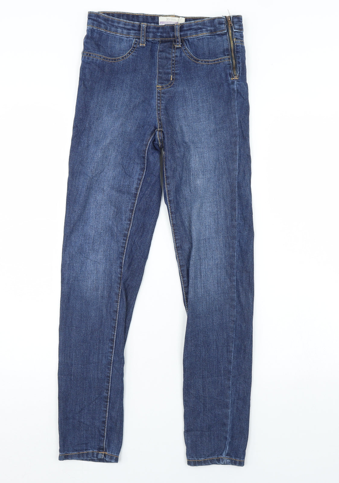 Womens UK Size 6 Janina Regular Fit Skinny Blue Jeans