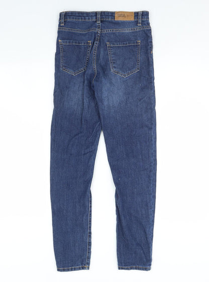 Womens UK Size 6 Janina Regular Fit Skinny Blue Jeans