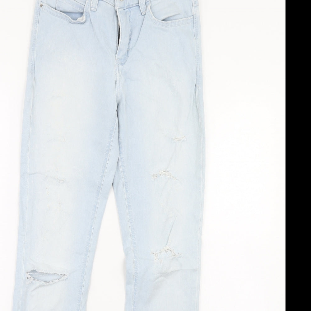 Womens UK Size 26 in Preworn Regular Fit Skinny Blue Jeans